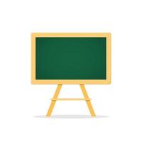 Green chalkboard Vector illustration