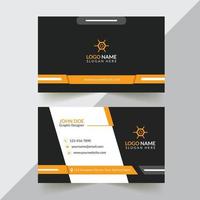 diseño de tarjeta de visita corporativa y creativa diseño de tarjeta de visita moderna y profesional tarjeta de visita simple y abstracta plantilla de diseño de tarjeta de visita vector