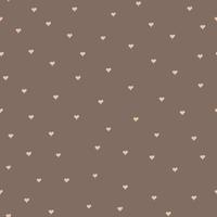 Small hearts on dark background seamless pattern Cute little hearts in seamless pattern vector