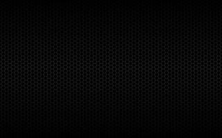 Modern simple black and  white geometric polygonal background Abstract black metallic hexagonal background Simple vector illustration