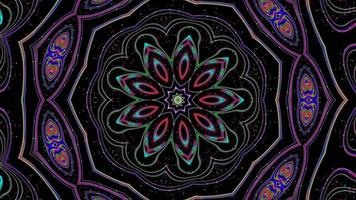 Kaleidoscope Motion Graphics Background video