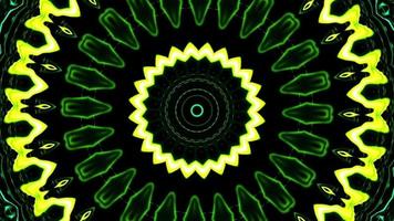 Multicolored Motion Graphics Background Kaleidoscope video