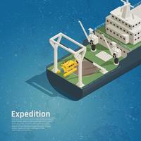 Diving Equipment Isometric Vector Illustration photo