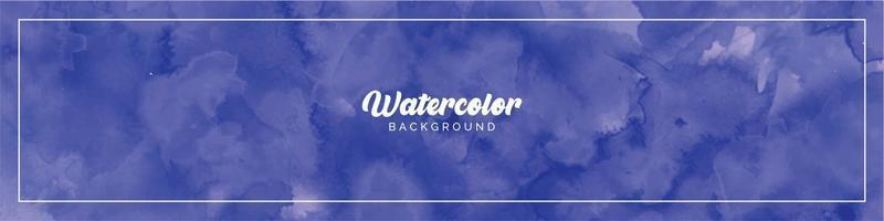 Pastel Light Blue Watercolor Painted Background vector