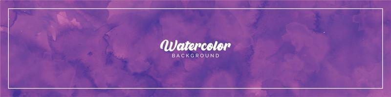 Pastel Light Purple Watercolor Painted Background vector