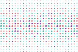 estrellas de colores abstractos de patrones sin fisuras vector