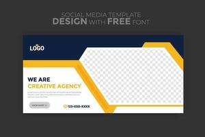 Post Template Digital Business Marketing Social Media Banner and square flyer poster Editable Promotion corporate Web Banner Stories Ads vector