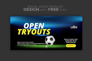 Vector design banner web template for sport event