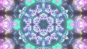 Multicolored Motion Graphics Background Kaleidoscope video