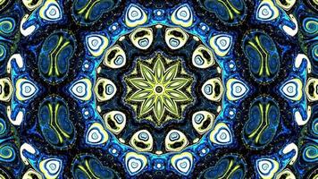 Multicolored Motion Graphics Background Kaleidoscope video