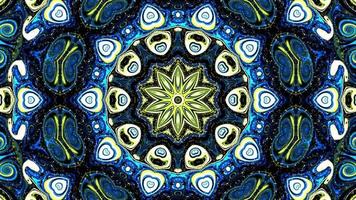 Multicolored Motion Graphics Background Kaleidoscope video