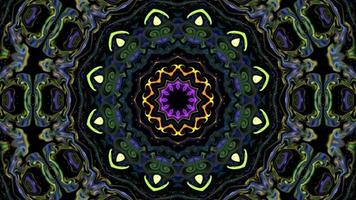 Kaleidoscope Sequence Motion Graphics Background video