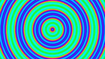 Series of Colorful Circles Motion Graphics Background video
