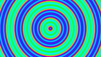 Series of Colorful Circles Motion Graphics Background video