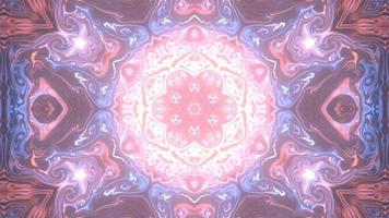 Pink and Blue Motion Graphics Background Kaleidoscope