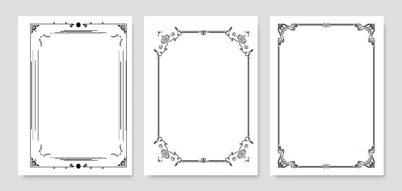 Ornamental Frame Set