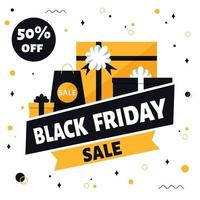 Black friday super sale vector