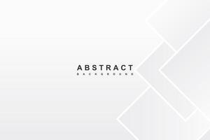 Abstract white background geometric shape vector