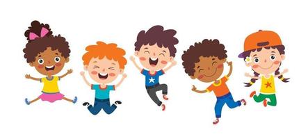 Kids Jumping Vector Art, Icons, and Graphics for Free Download