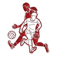 Gaelic Football Sport Player vector