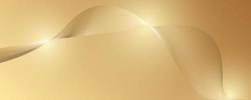 Abstract gold luxury background vector