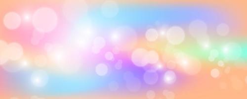 Bright holographic background with sparkles vector