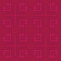 Geometric fabric abstract ethnic pattern vector