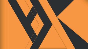 Abstract background black and dark orange colors vector