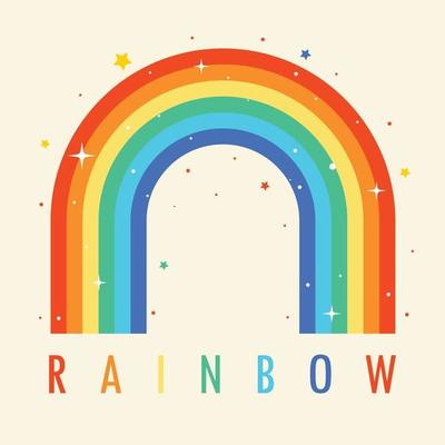 Concept Of A Colorful Rainbow