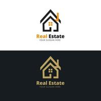 Modern and Creative Real Estate Company logo vector