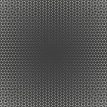 Fondo de patrón de triángulo de semitono de impresión de diseño gráfico geométrico abstracto vector