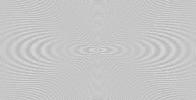 Concentric circle sound wave abstract line pattern vector