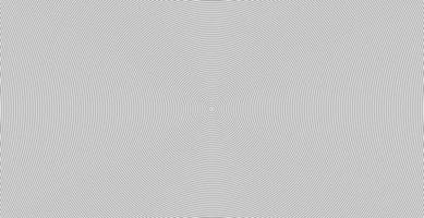 Concentric circle sound wave abstract line pattern vector