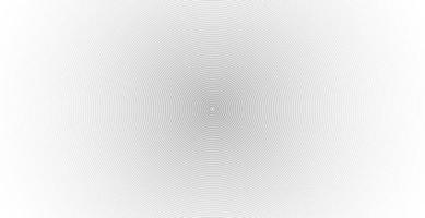 Concentric circle sound wave abstract line pattern vector