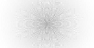 Concentric circle sound wave abstract line pattern vector