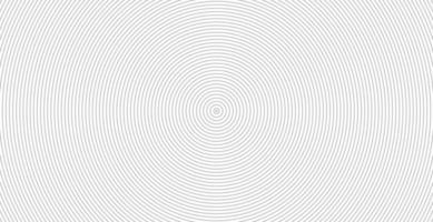 Concentric circle sound wave abstract line pattern vector