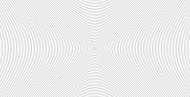 Concentric circle sound wave abstract line pattern vector