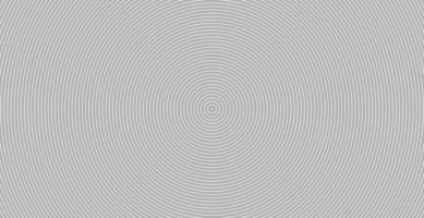 Concentric circle sound wave abstract line pattern vector