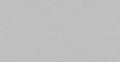 Concentric circle sound wave abstract line pattern vector