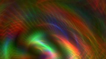 Fondo brillante de neón arco iris abstracto video