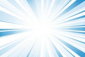 Bright ray abstract and light blue background vector