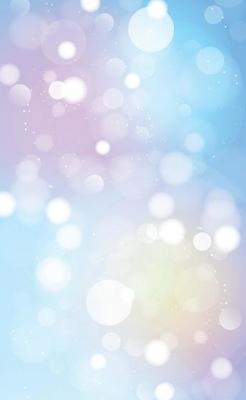 Abstract blue blurred background with bokeh effect