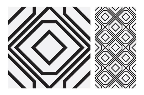 vintage tiles patterns antique seamless design in Vector illustration