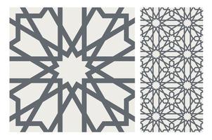 vintage tiles patterns antique seamless design in Vector illustration
