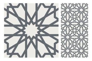 vintage tiles patterns antique seamless design in Vector illustration