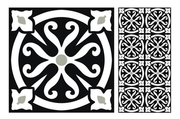 Download Vintage Tiles Patterns Antique Seamless Design 2407044 Vector Art At Vecteezy