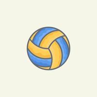 Volleyball vector illustration