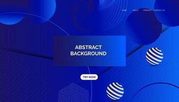 Abstract sphere background with plexus effect vector
