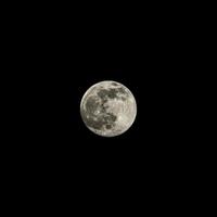 Full moon on sky photo