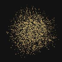 Golden Glitter texture for background vector